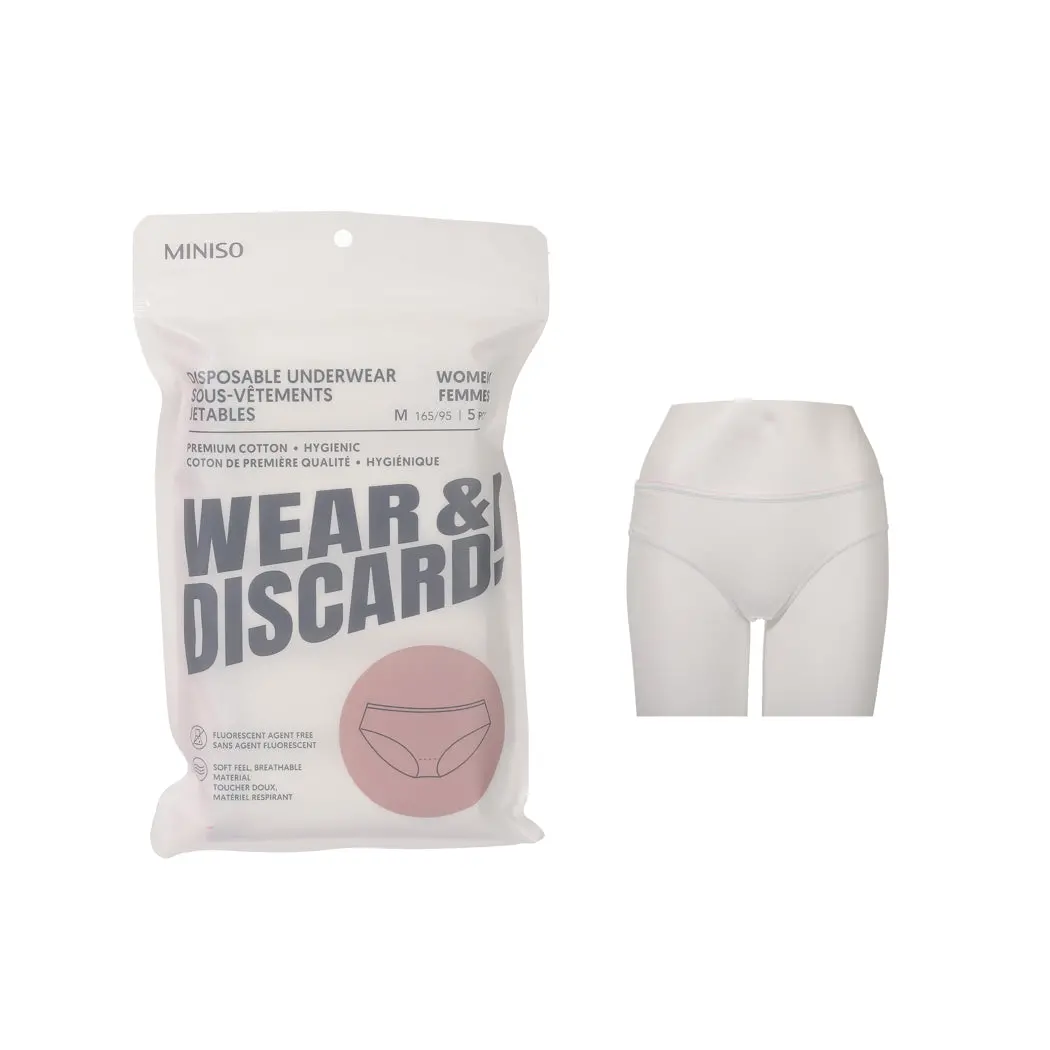 Women's Disposable Underwear (5 Pcs)(M) 1