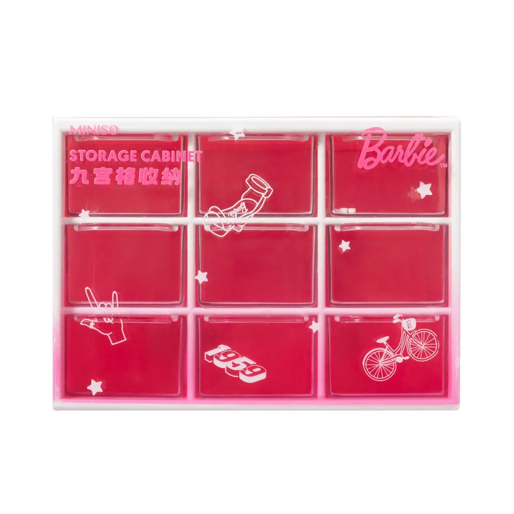 Barbie Collection 9 Drawer Storage Cabinet 1