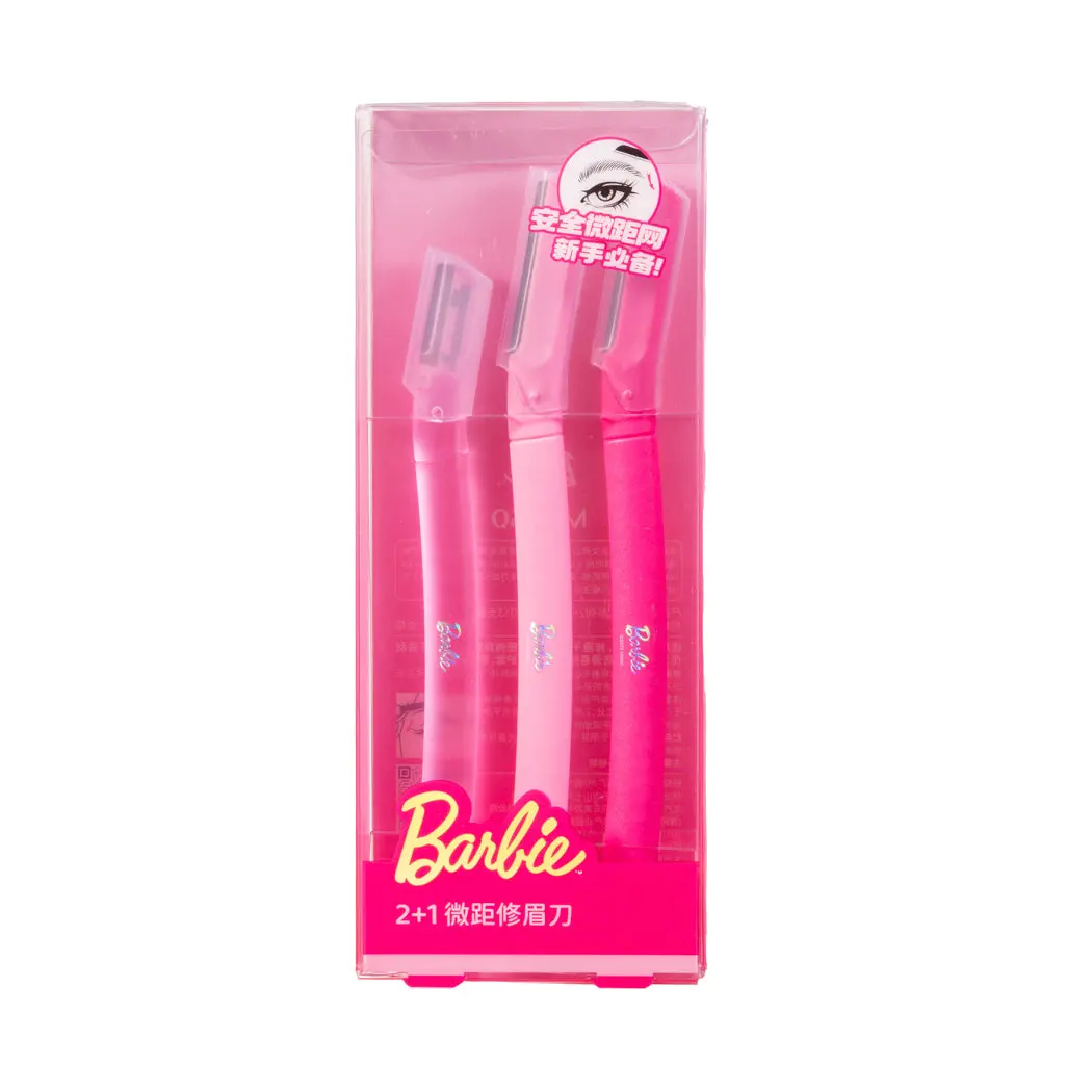 Barbie Collection 2+1 Eyebrow Razors (3 Pcs) 1