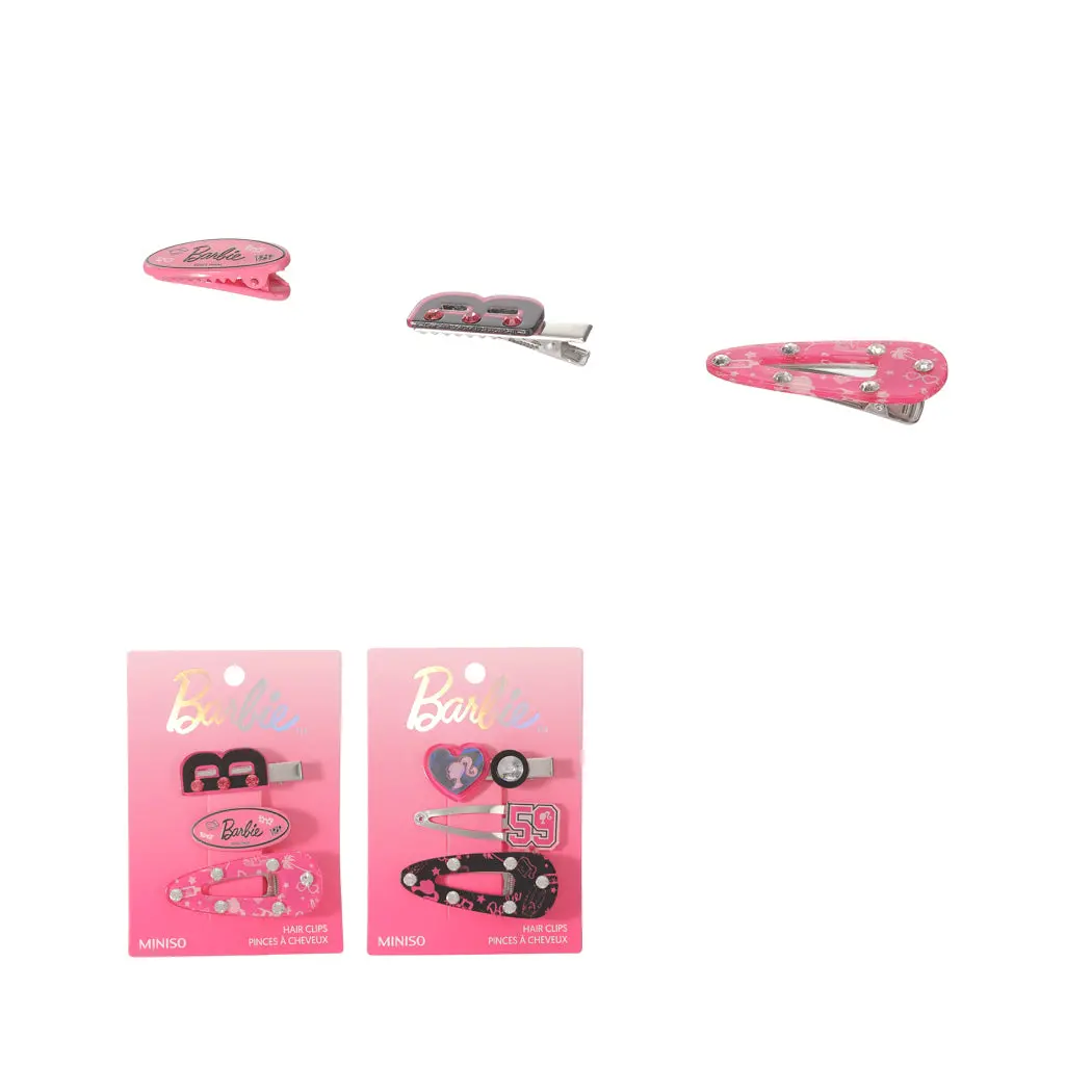Barbie Collection Hair Clips (3 Pcs) 1