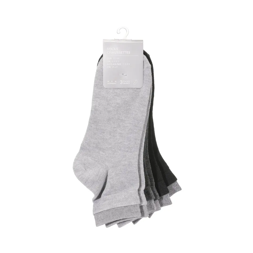 Sense Of Design Men's Crew Socks (3 Pairs)(Basic) 1