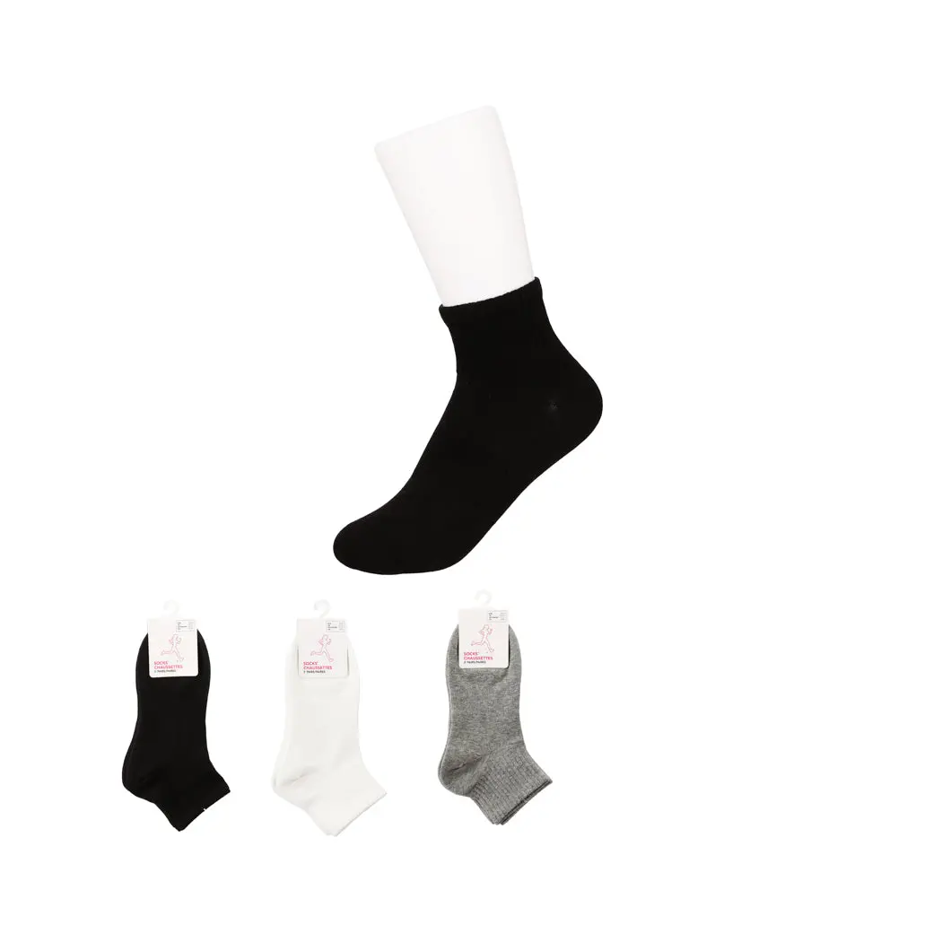 Women＇S Athletic Ankle Socks (2 Pairs) 1