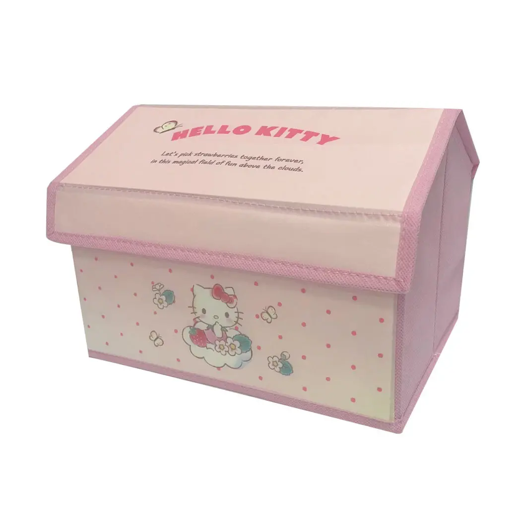Sanrio Characters Strawberry Collection House Storage Box(Hello Kitty) 1