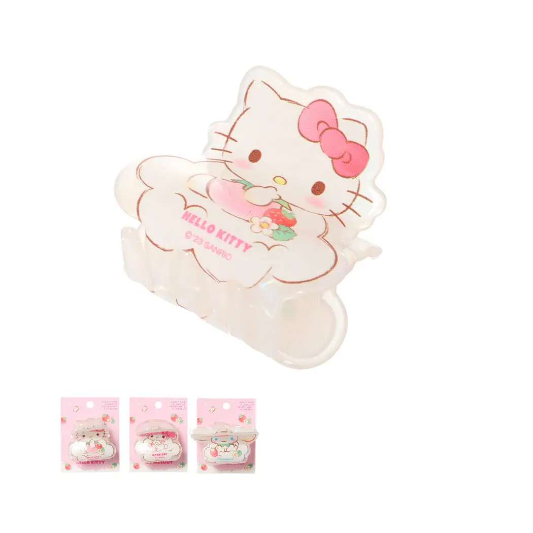 Sanrio Characters Strawberry Collection Lovely Hair Claw Clip 1