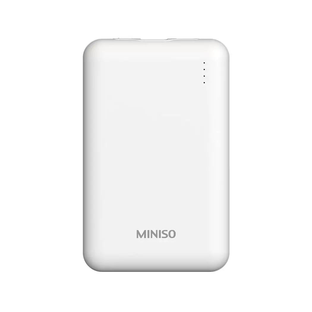 10000Mah Ultra-Thin Power Bank (White) Model: F71 1