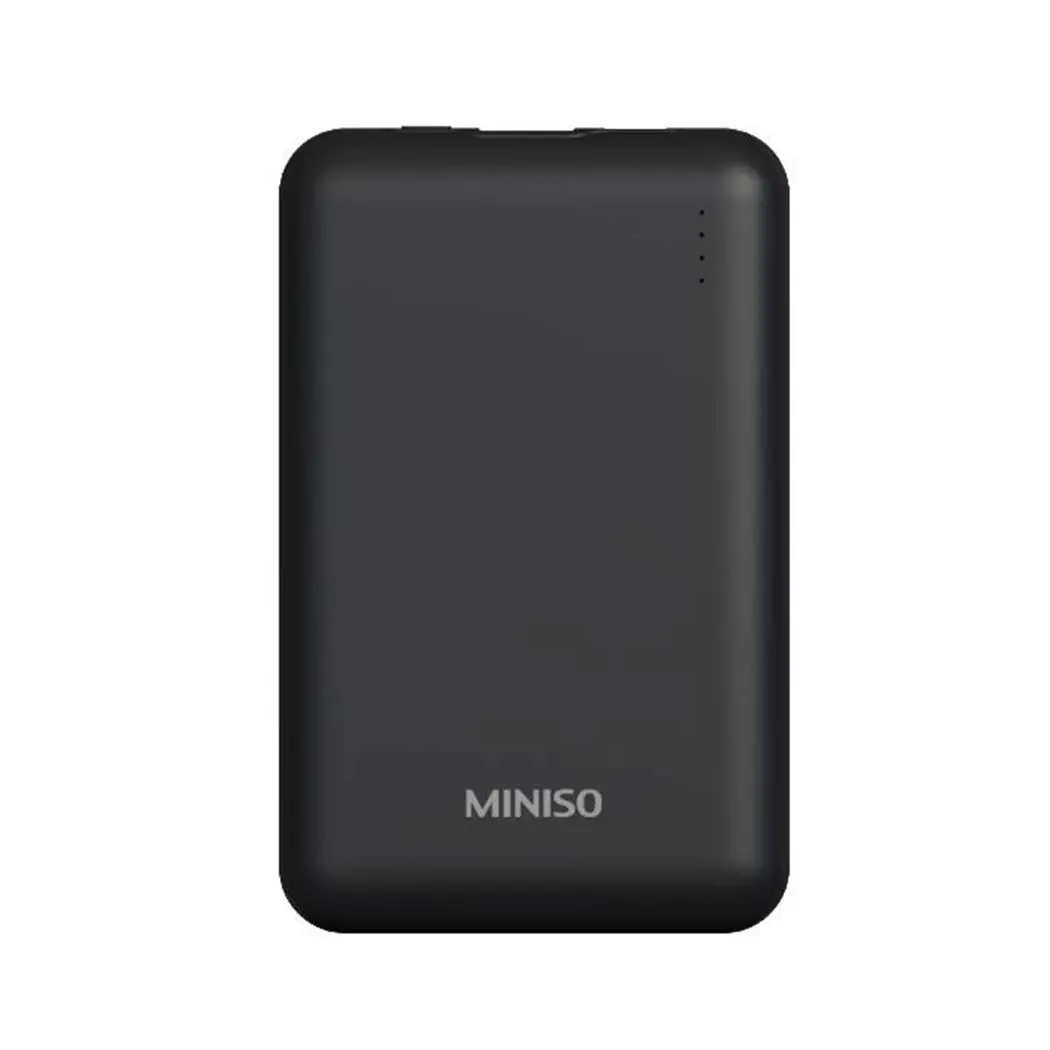 10000Mah Ultra-Thin Power Bank (Black) Model: F71 1