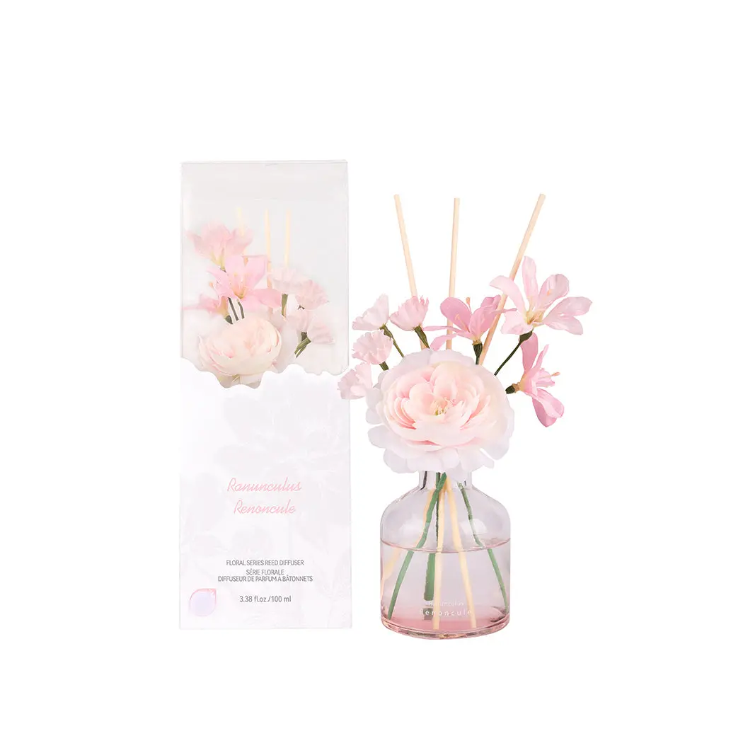 Floral Series 2.0 Reed Diffuser(Ranunculus,100Ml) 1