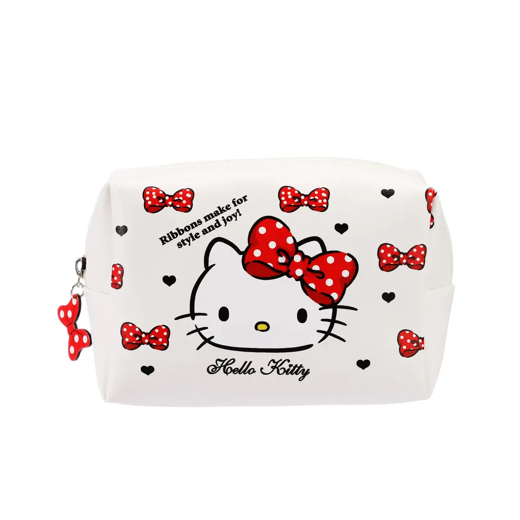 Hello Kitty Bow Cosmetic Bag(Red) 1