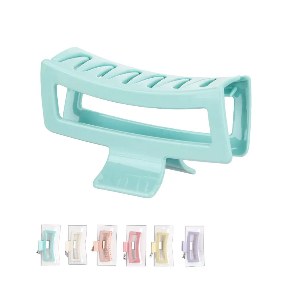 Colorful Series Square Hair Claw Clip 13Cm 1