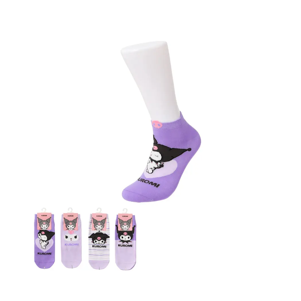 Kuromi Ankle Socks (1 Pair) 1