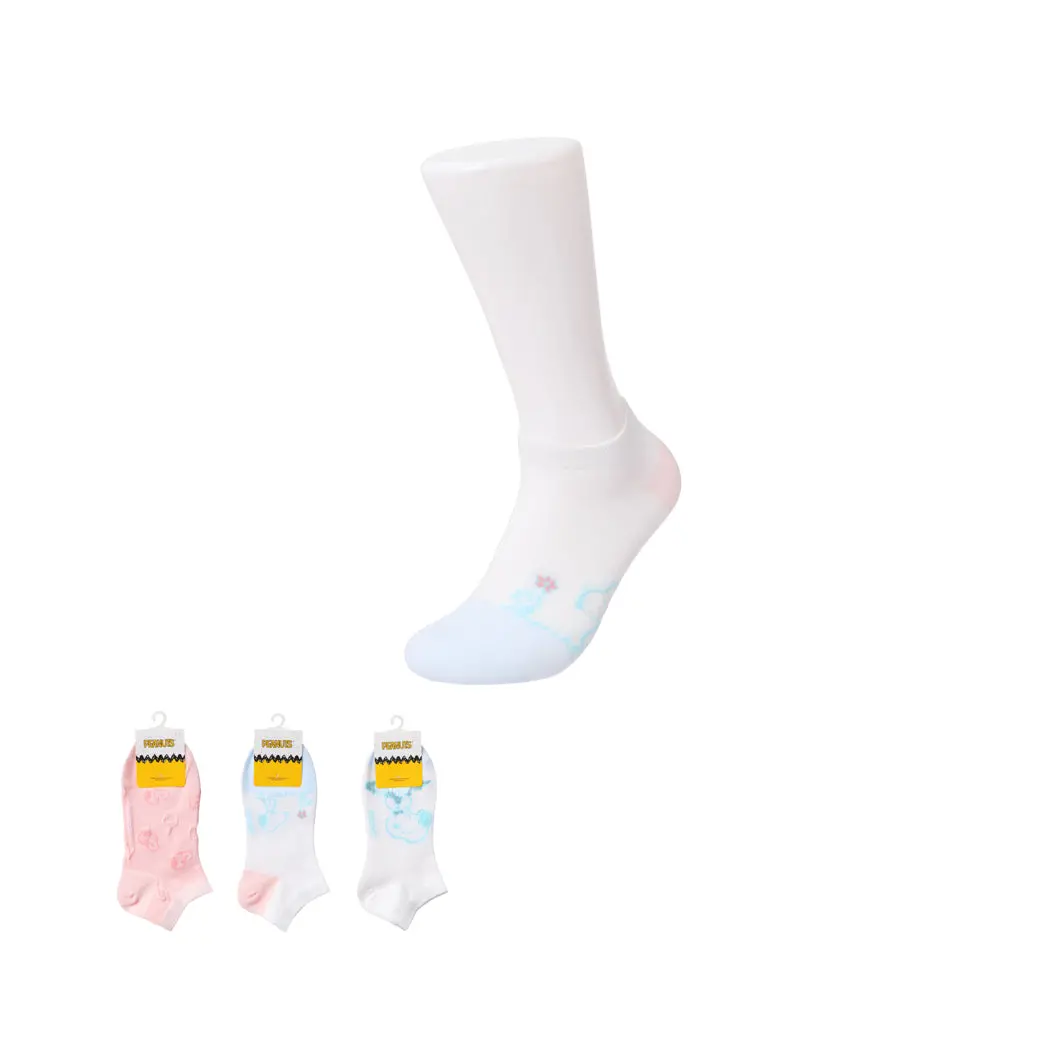 Snoopy Collection Ankle Socks (1 Pair)(B) 1