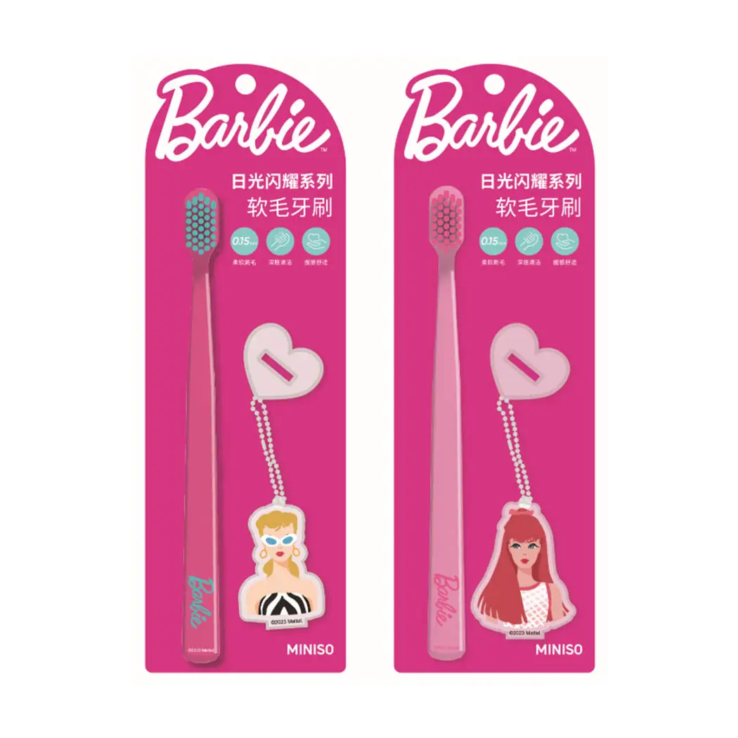 Barbie Shining Collection Soft Bristles Toothbrush 1