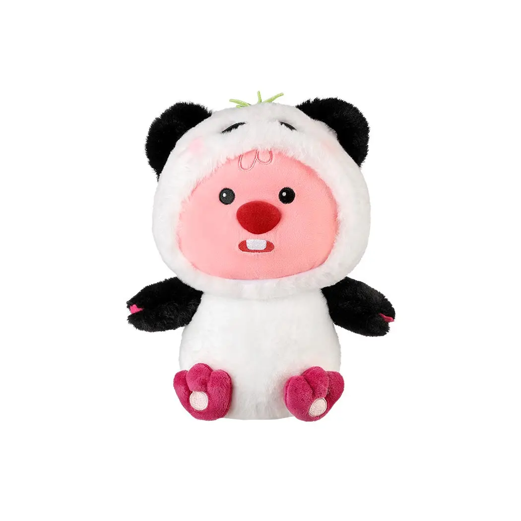 Zanmang Loopy Collection 10In. Costume-Changing Plush Toy (Panda) 1