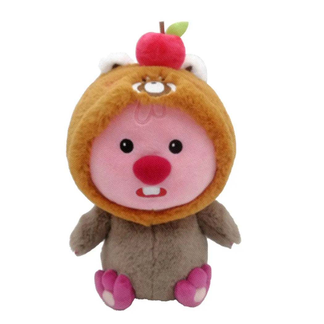 Zanmang Loopy Collection 10In. Costume-Changing Plush Toy (Red Panda) 1