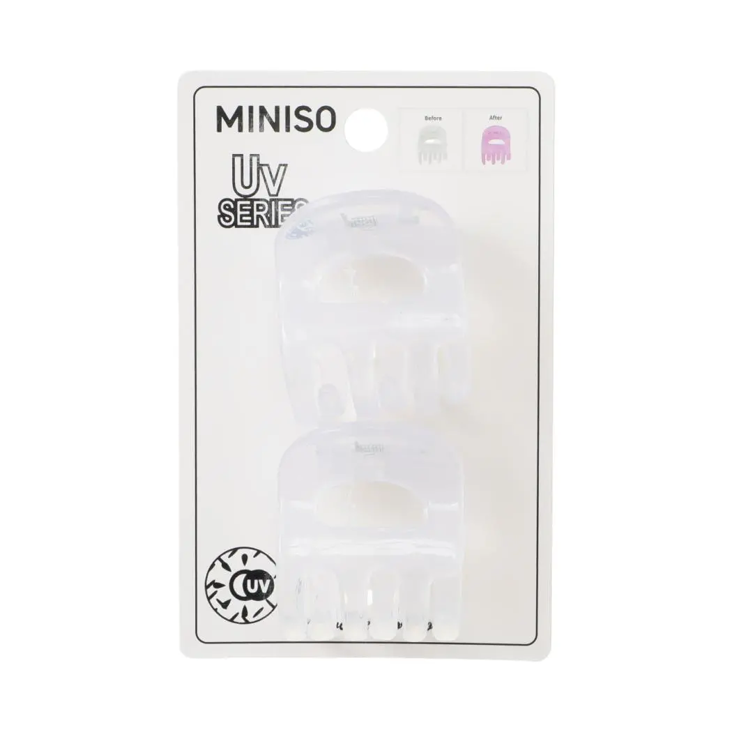 Uv Color-Changing Series Small Claw Clips (1 Pair) 1