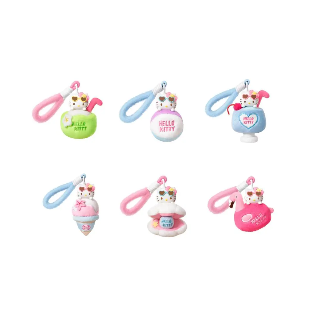 Hello Kitty Dark Skin Plush Pendant Surprise Box 1