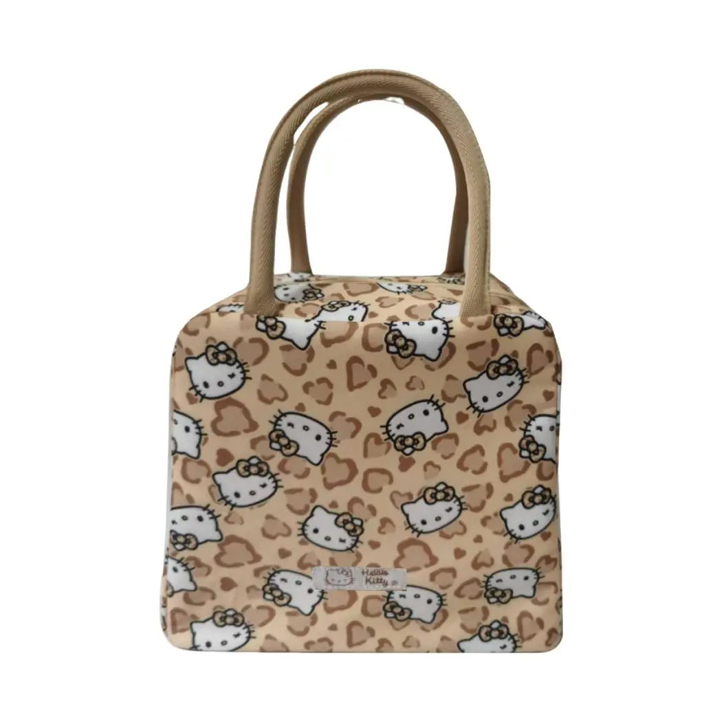Hello Kitty Leopard Print Lunch Bag(Brown) 1