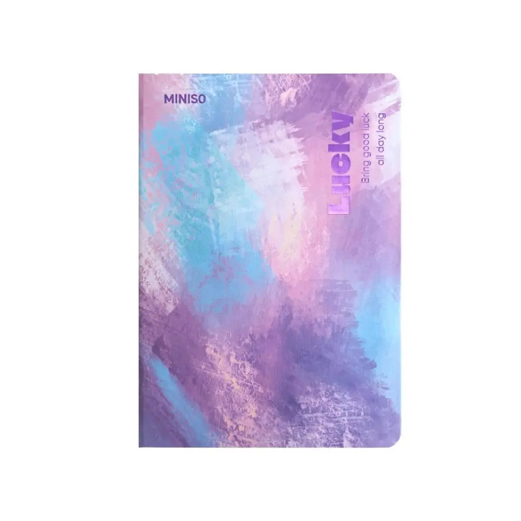 Pastel Series A5 Hardcover Book (Purple) (88 Sheets) 1