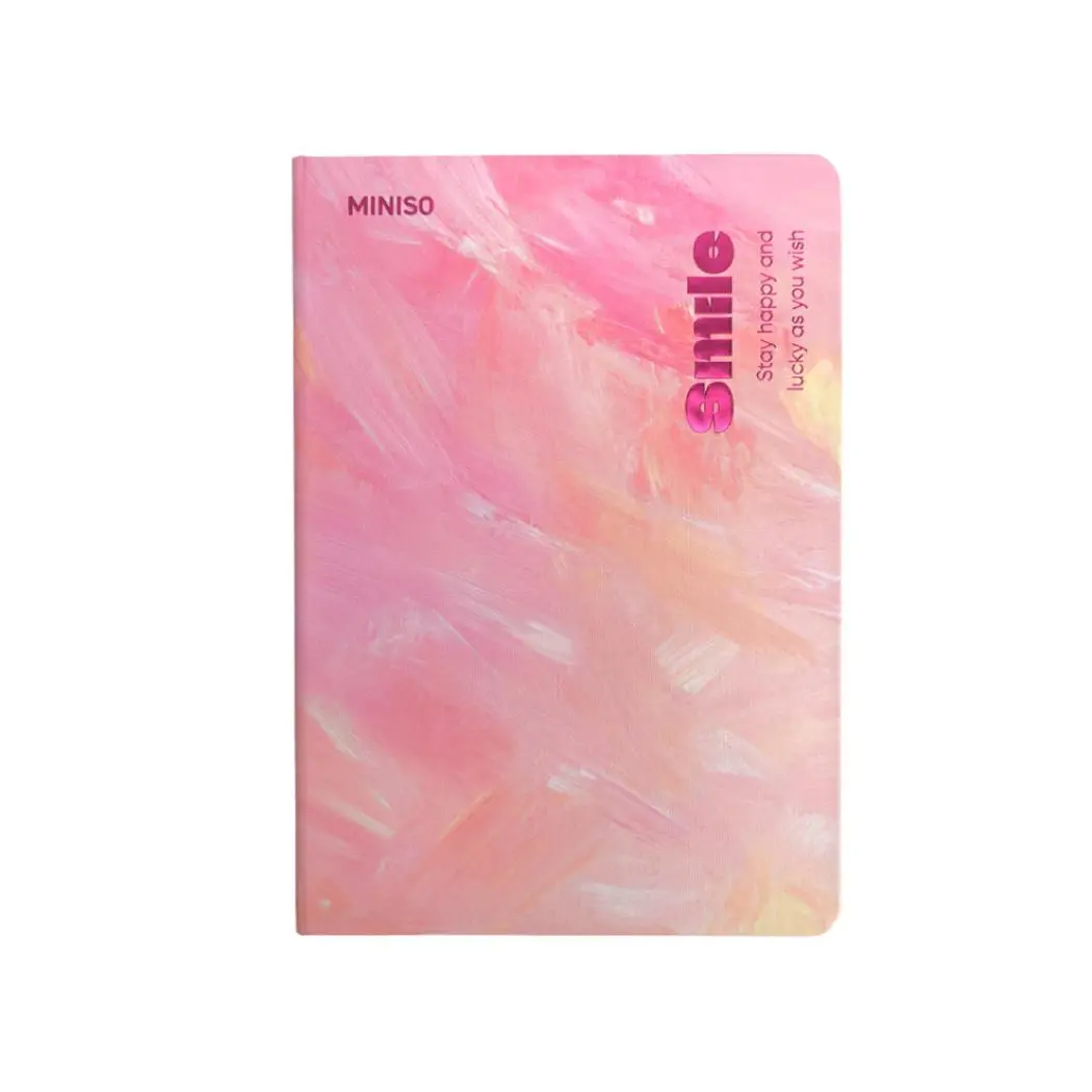Pastel Series A5 Hardcover Book (Pink) (88 Sheets) 1