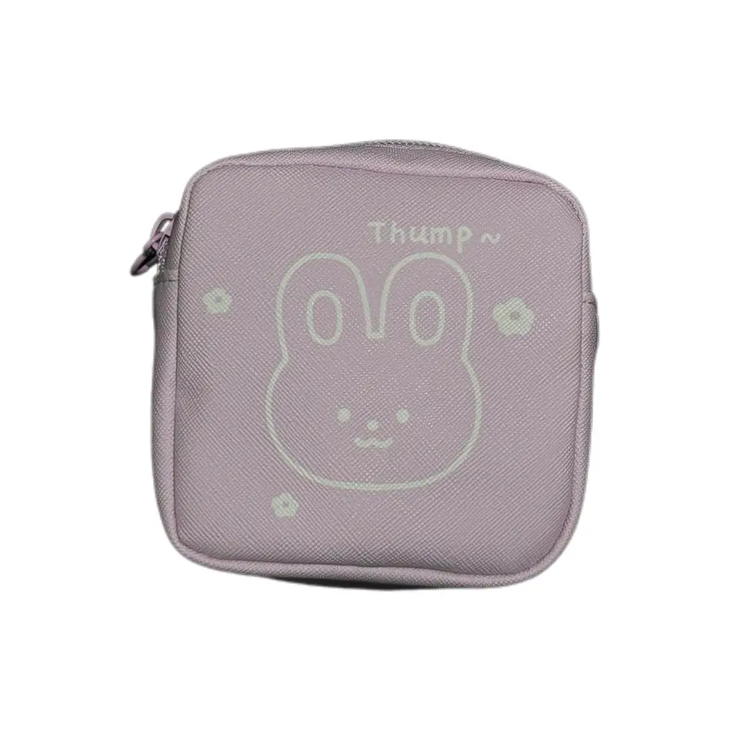 Animal Series Square Coin Purse(Purple) 1