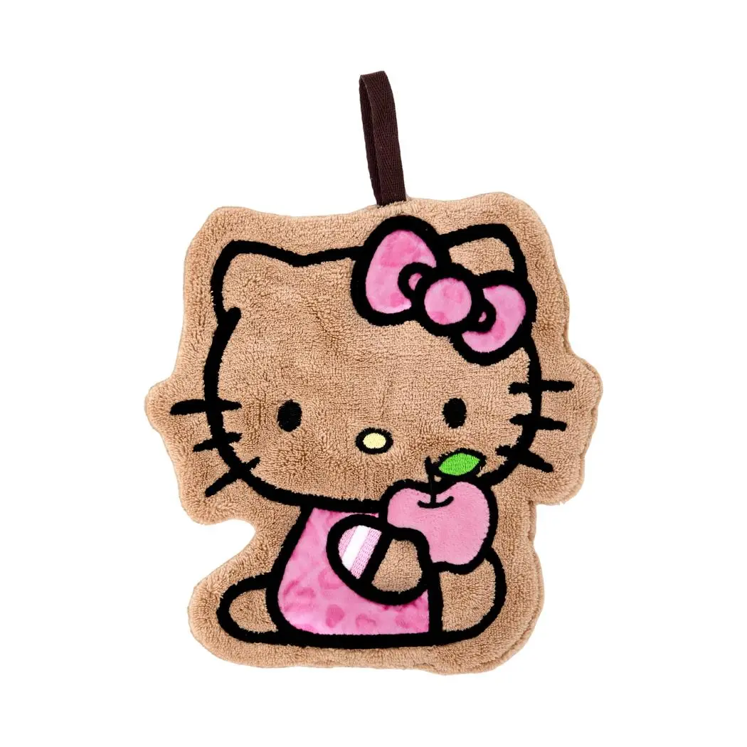 Hello Kitty Leopard Print Hand Towel(Pink) 1