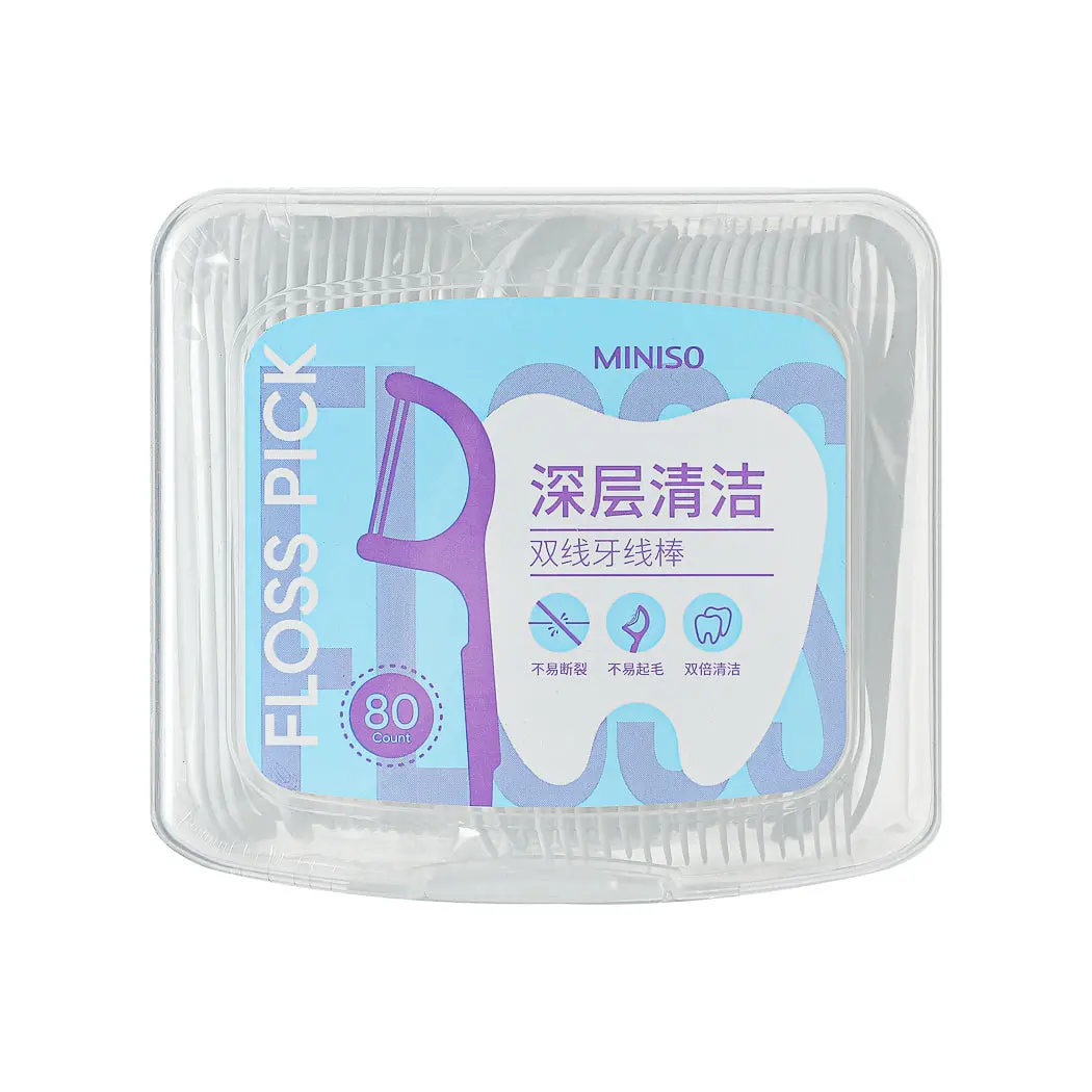 Two Line Dental Flossers (80 Pcs) 1