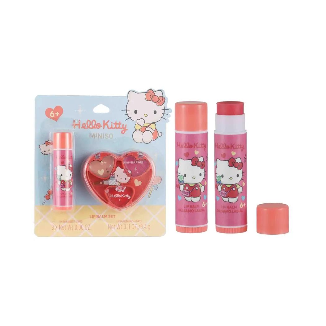 Hello Kitty Glossy Lip Jelly & Emollient Lip Balm 1