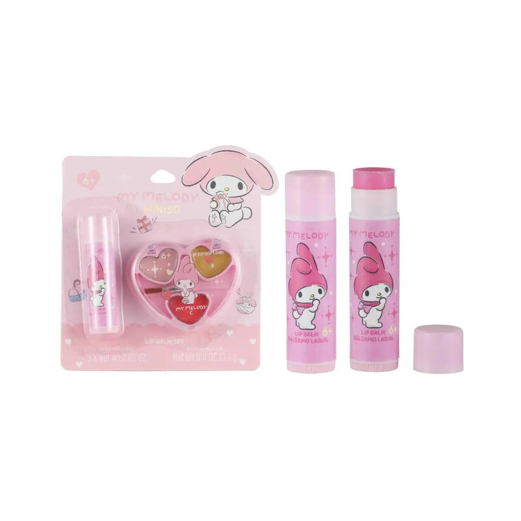 My Melody Glossy Lip Jelly & Emollient Lip Balm 1