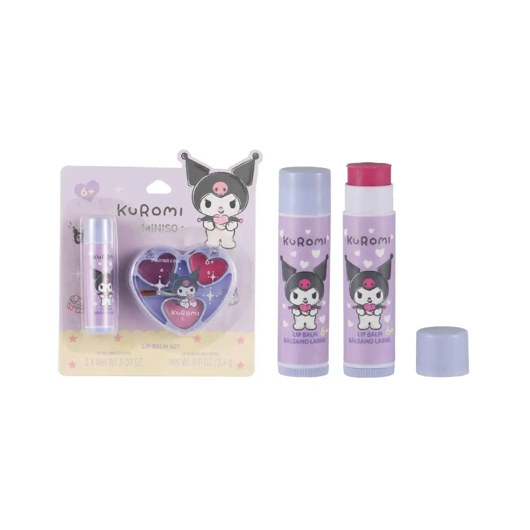 Kuromi Glossy Lip Jelly & Emollient Lip Balm 1
