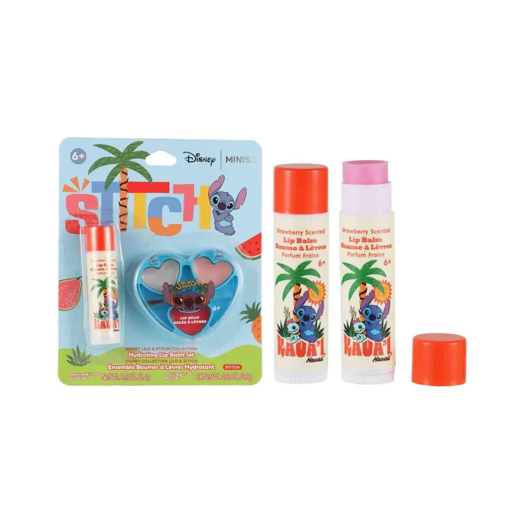 Disney Lilo & Stitch Collection Lip Jelly & Emollient Lip Balm 1