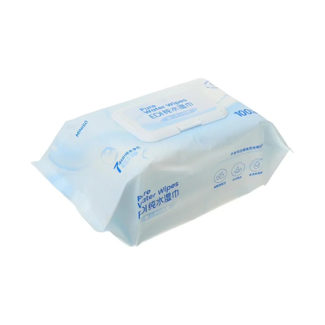 Family Pack Thicker Cleansing Wet Wipes For Body (100 Wipes) 1