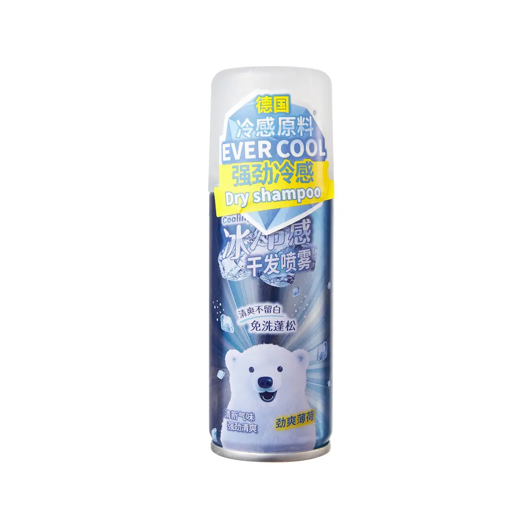 Portable Cooling Dry Shampoo (Mint Scent) 1