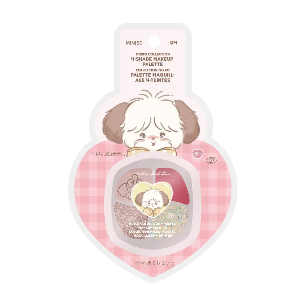 Mikko Collection 4-Shade Makeup Palette(04) 1