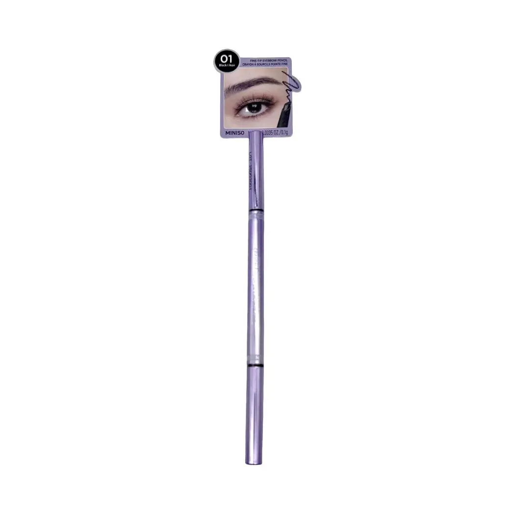 Fine-Tip Eyebrow Pencil(01 Black) 1