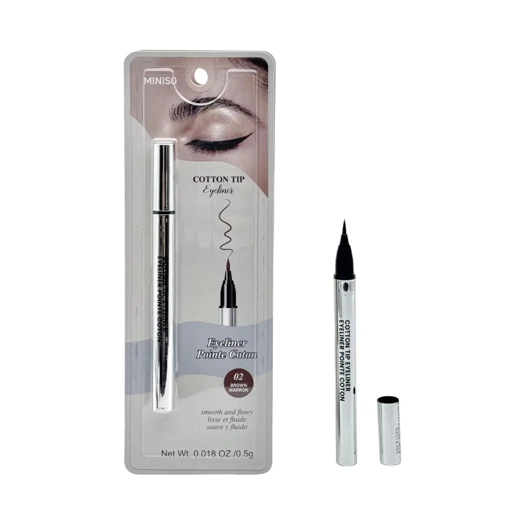 Cotton Tip Eyeliner(02 Brown) 1