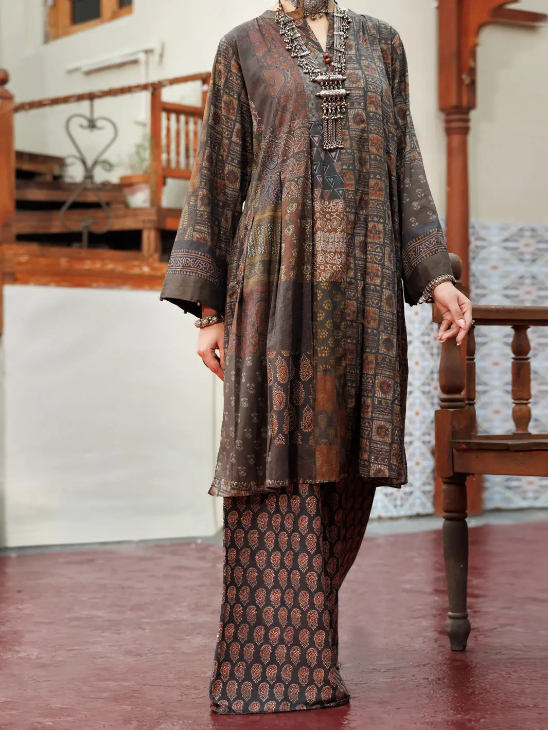 Mehndi Green Cambric Tunic - Awp-Lk-718 1