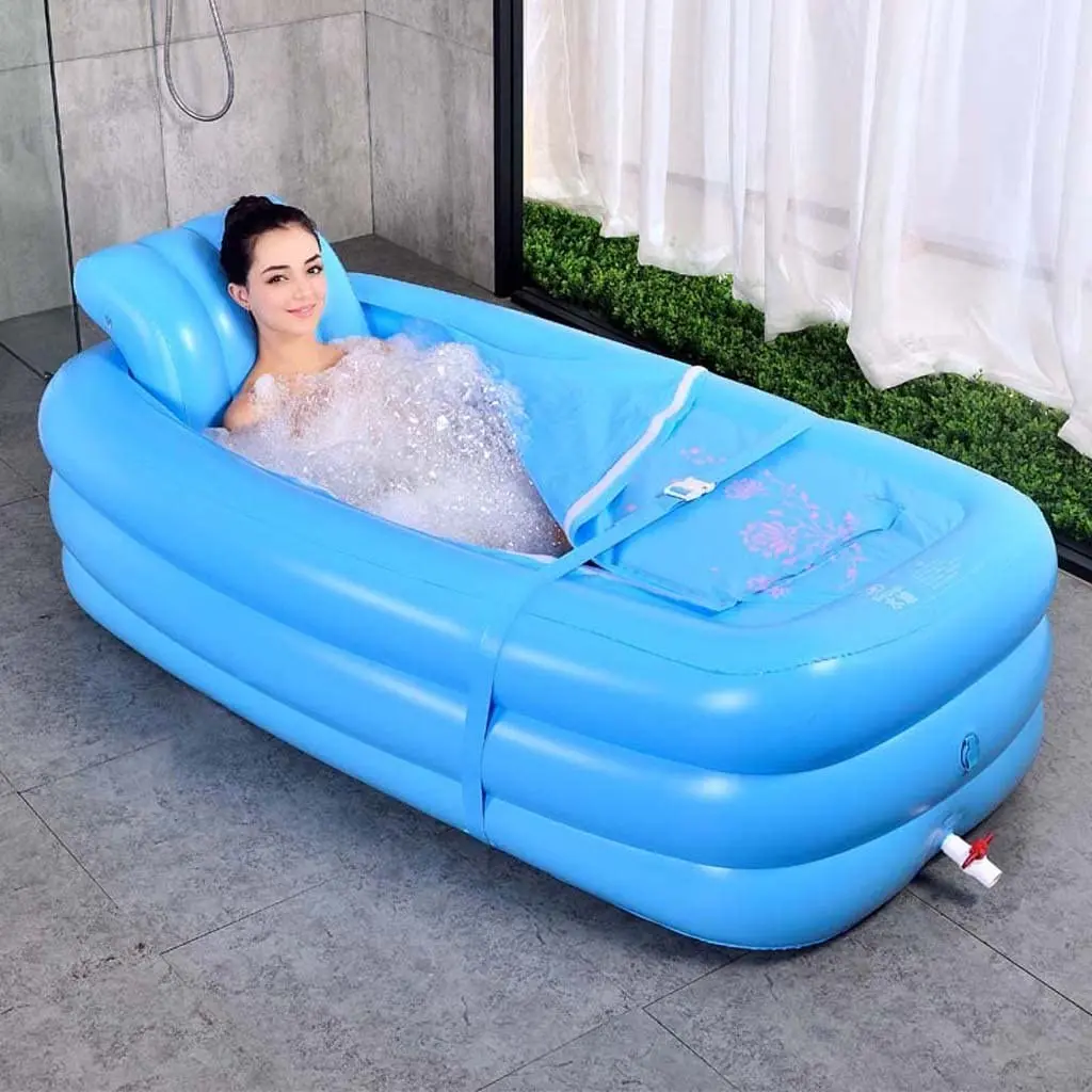 Large Portable Inflating Shower Bathtub For Adults 1