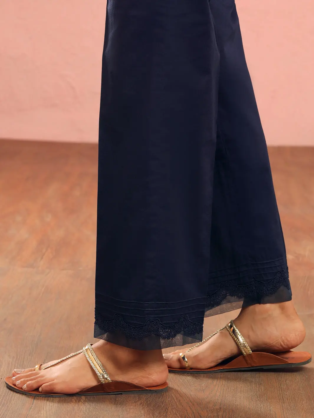 Blue Dyed Trousers - Al-T-723 1