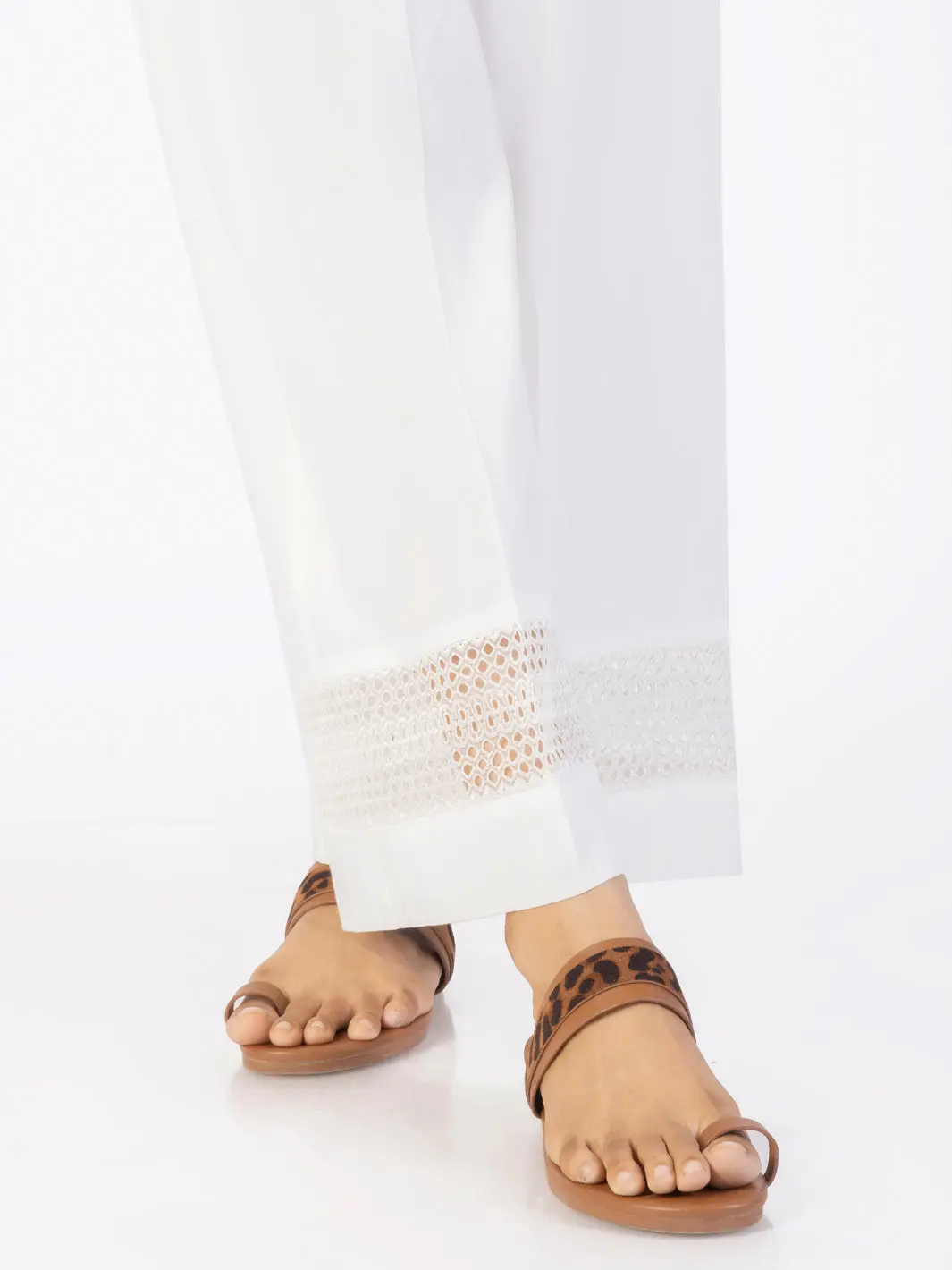 White Dyed Trousers - Al-T-762 1