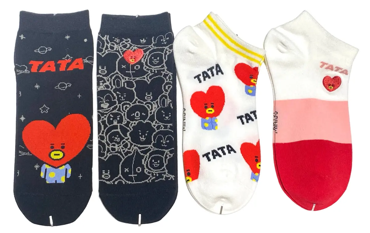Bt21 Collection Ankle Socks 1 Pair (Tata) 1