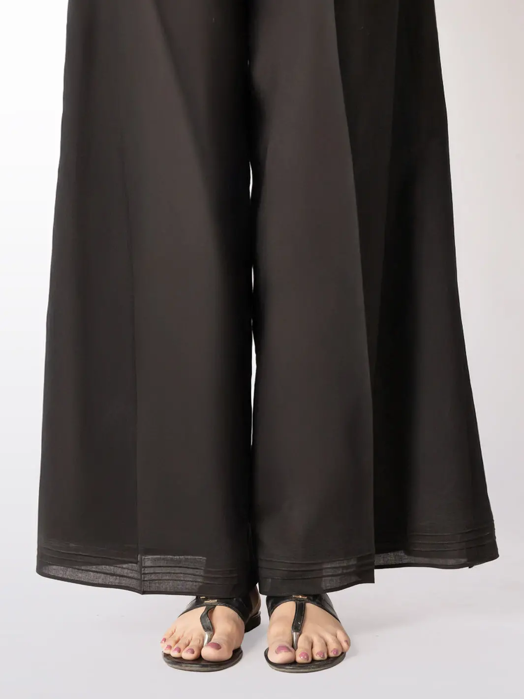 Black Cambric Trousers - Al-T-780 1