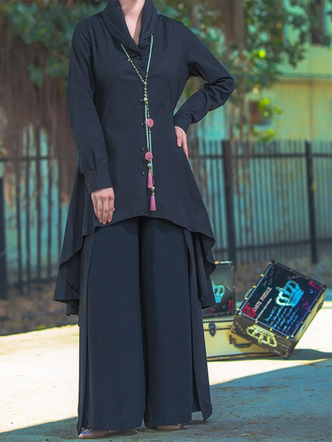 Black Women Top - Lsk-2004A 1