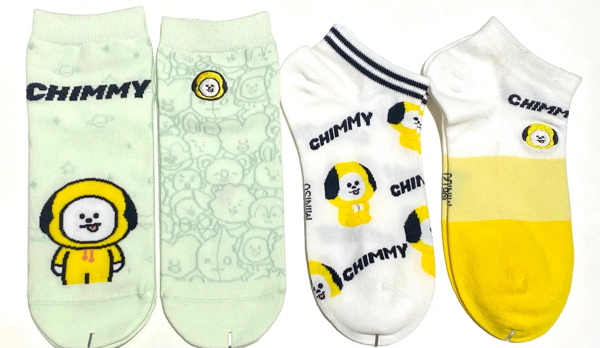 Bt21 Collection Ankle Socks 1 Pair (Chimmy) 1