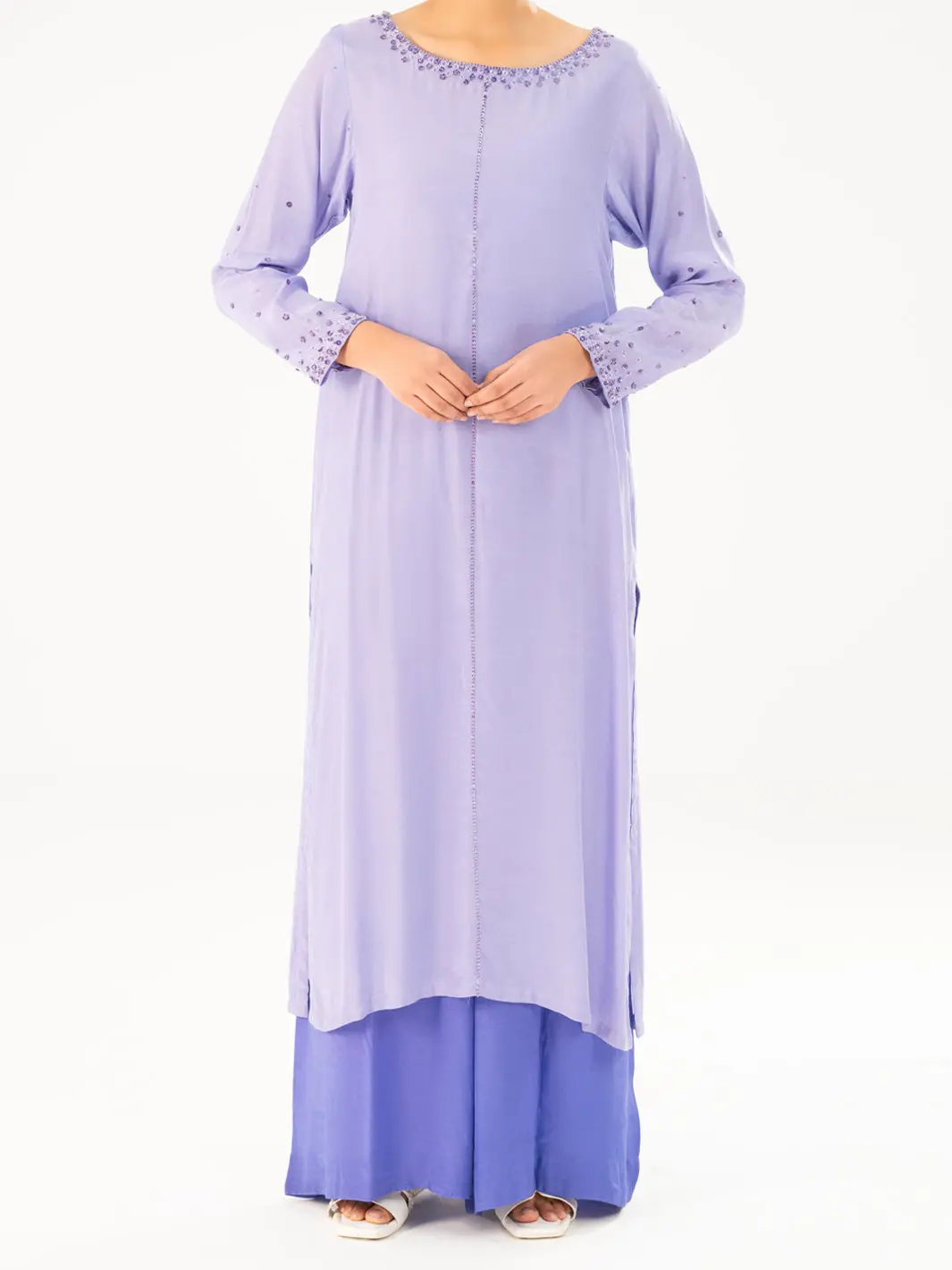 Light Purple Thai Silk 2Pc Stitched - Awp-2Ps-Lks-823 1