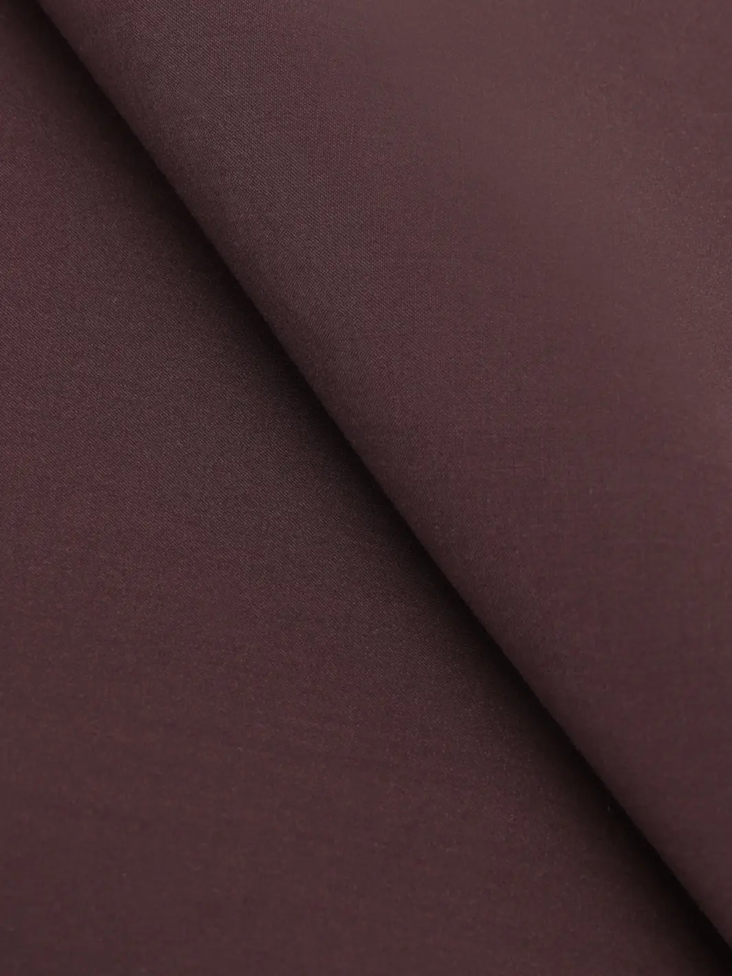 Chocolate Brown Blended Unstitched Fabric - Johar-854D 1