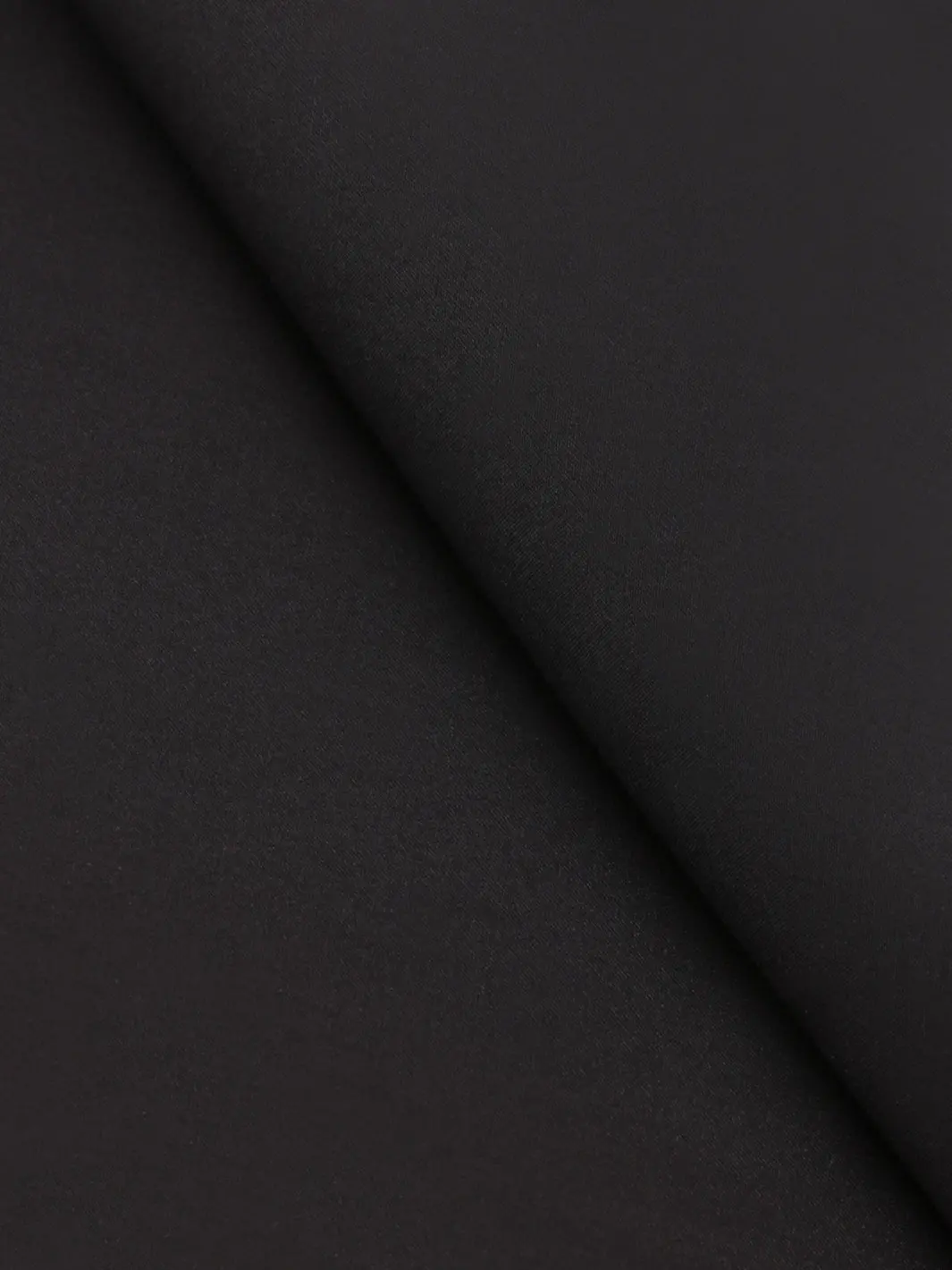 Black Blended Unstitched Fabric - Johar-854E 1