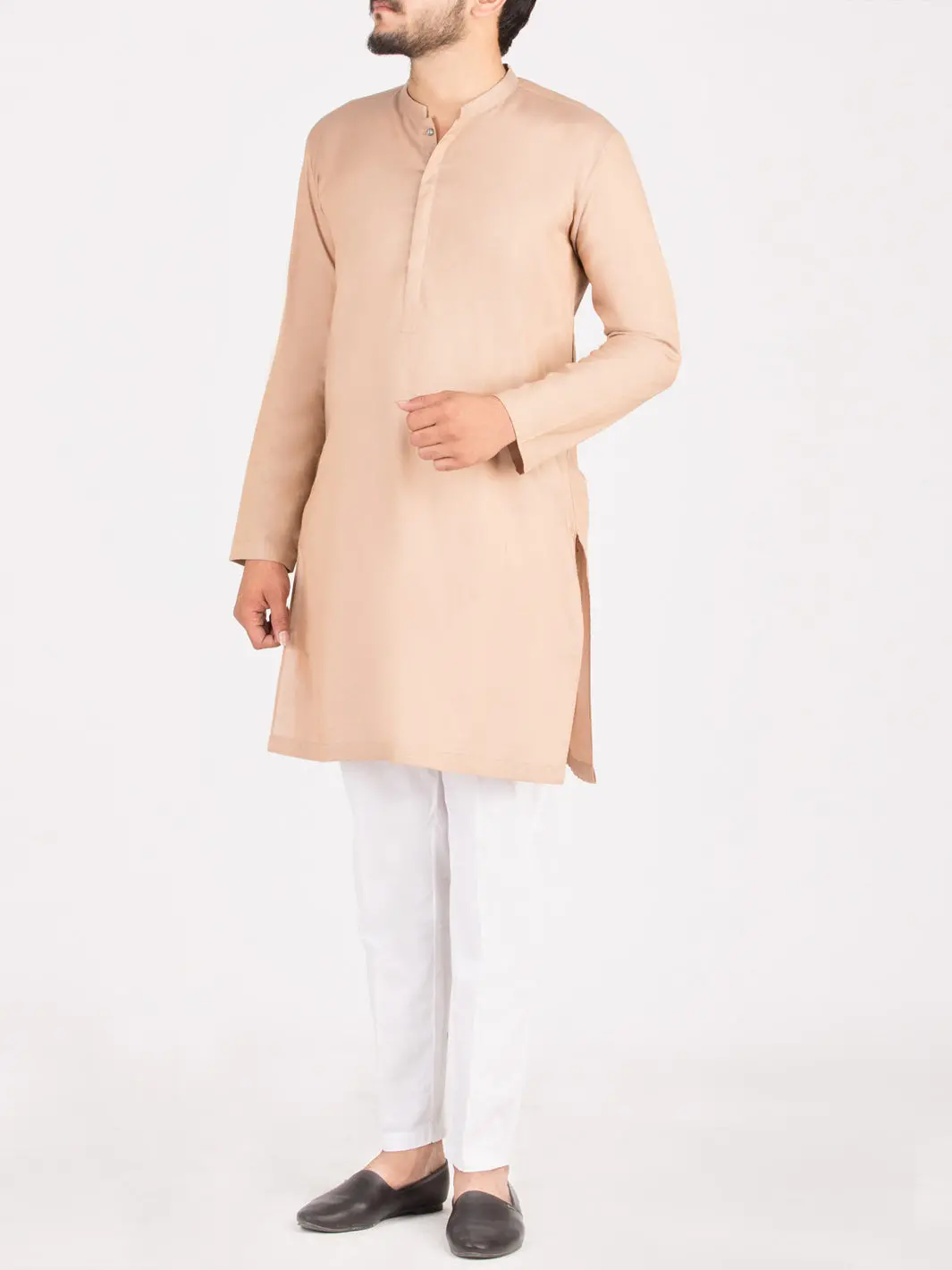 Sand Blended Kurta - Al-K-856 1