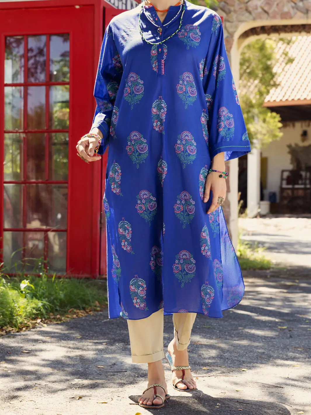 Blue Kurti - Al-Lk-866 1