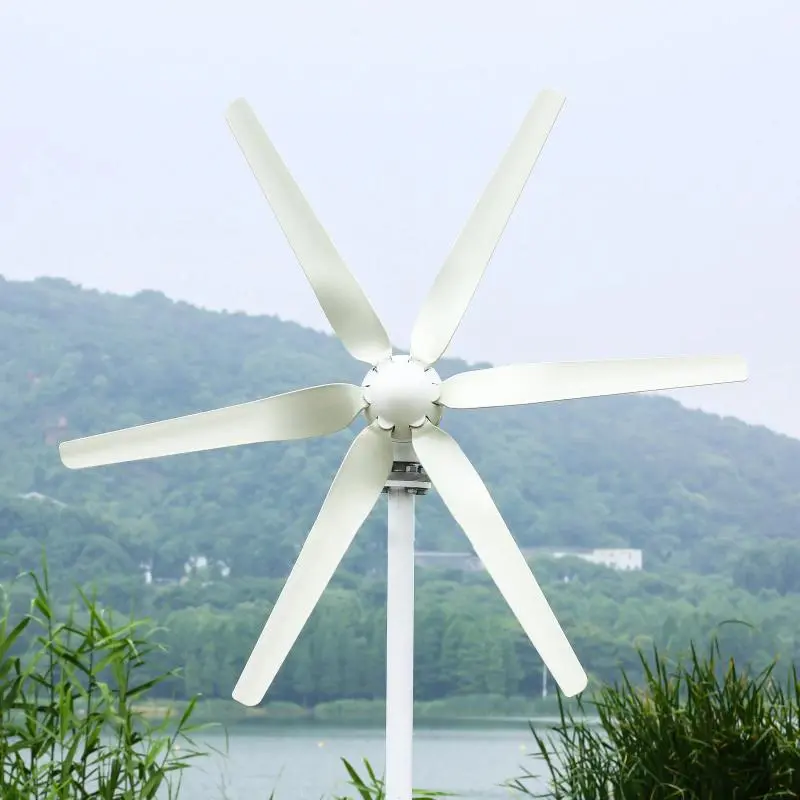 Small Wind Turbine Power Generator For Home 6000W 1