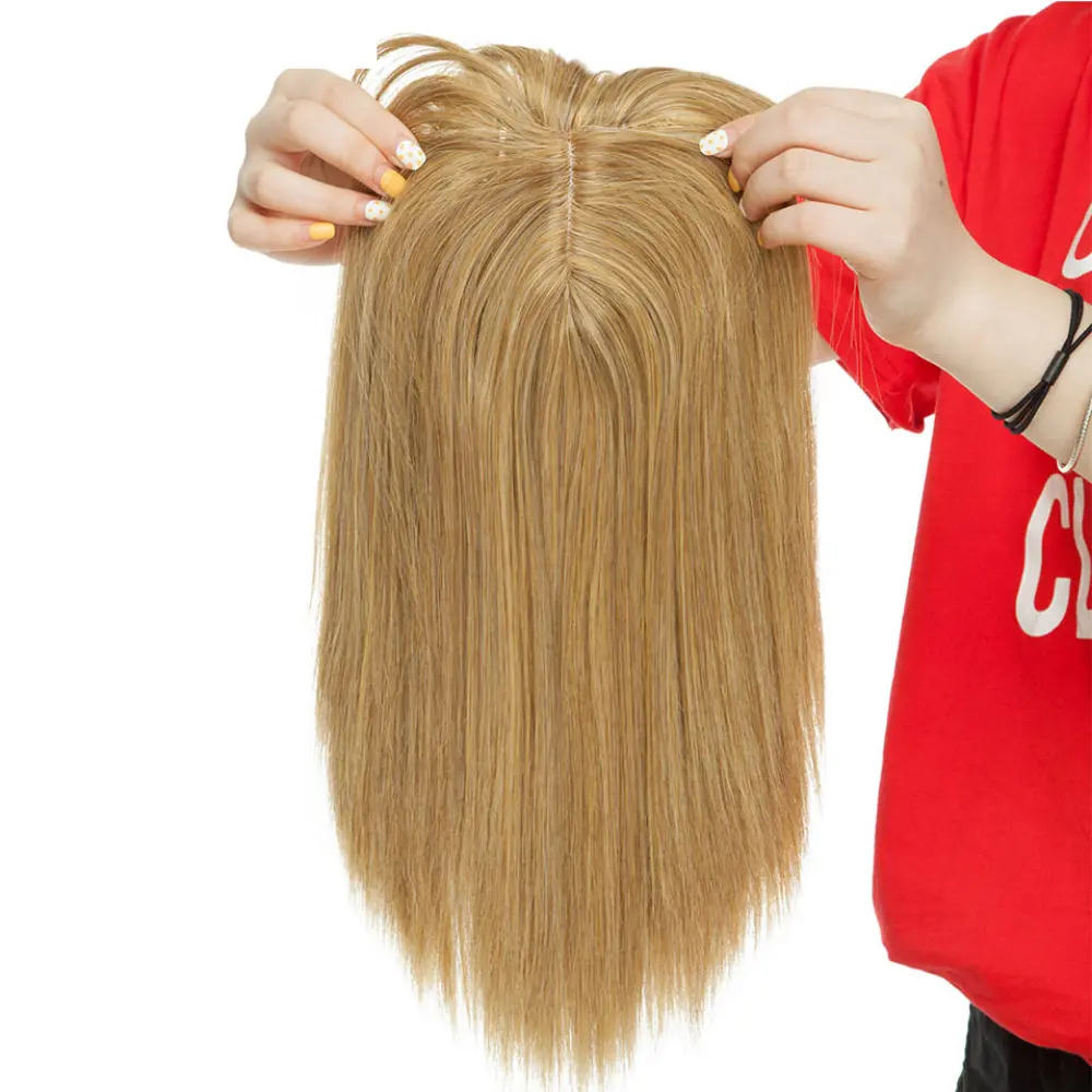 Clip On Hair Topper Pieces Synthetic Wiglet For Women 1